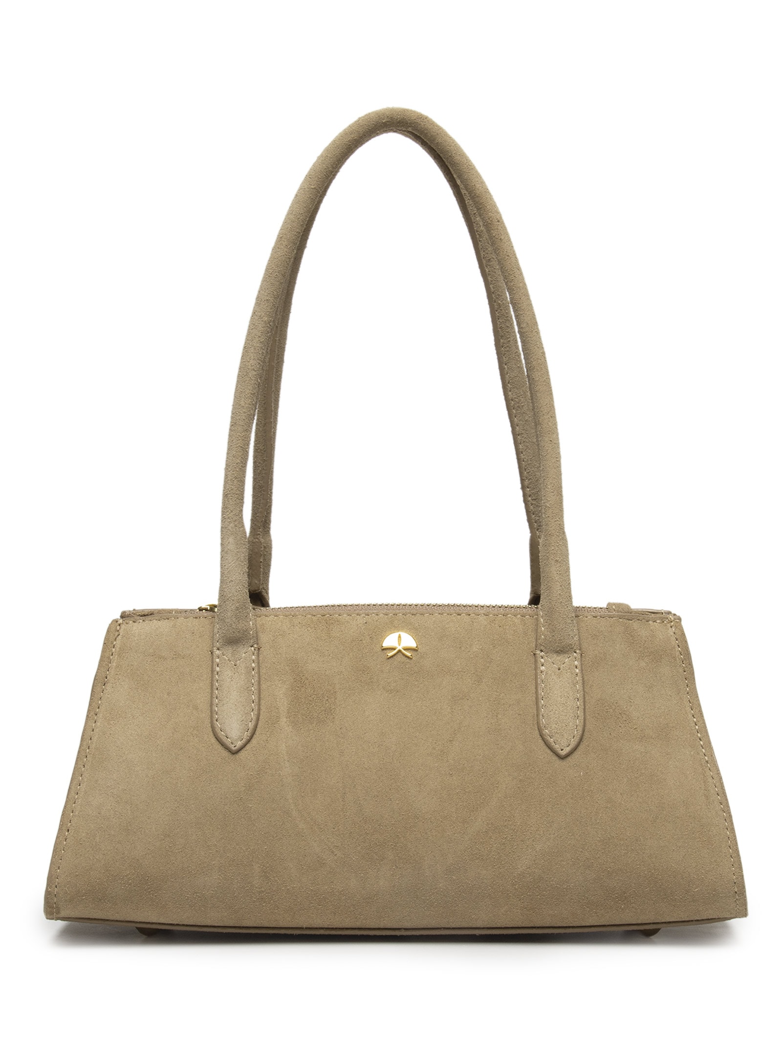 Bolsa Feminina Camurção Fendi Bege Luiza Barcelos