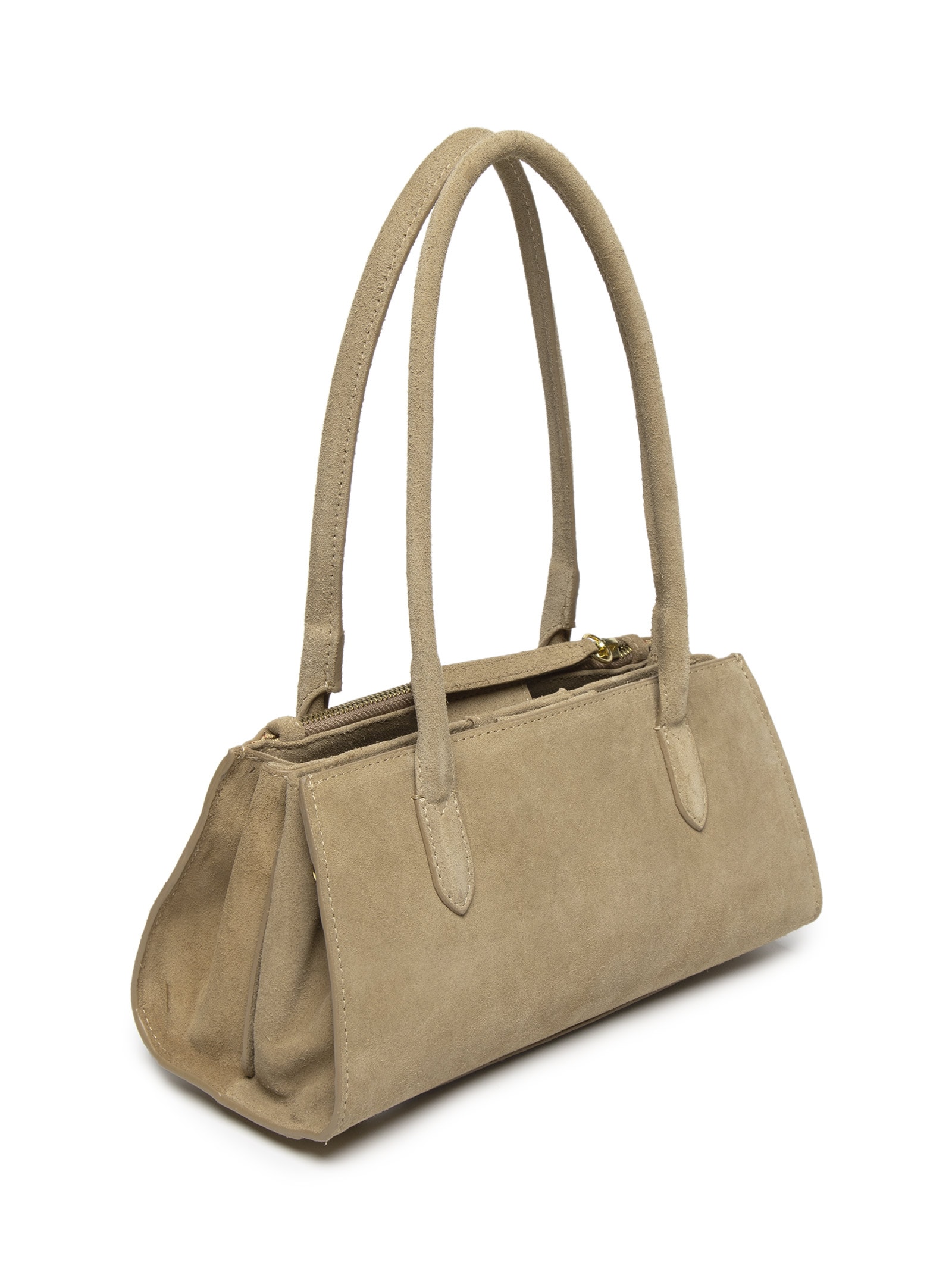 Bolsa Feminina Camurção Fendi Bege Luiza Barcelos