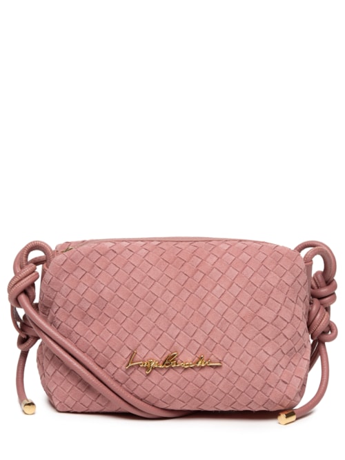 Bolsa Feminina Camurção Quartzo Viena – Rosa