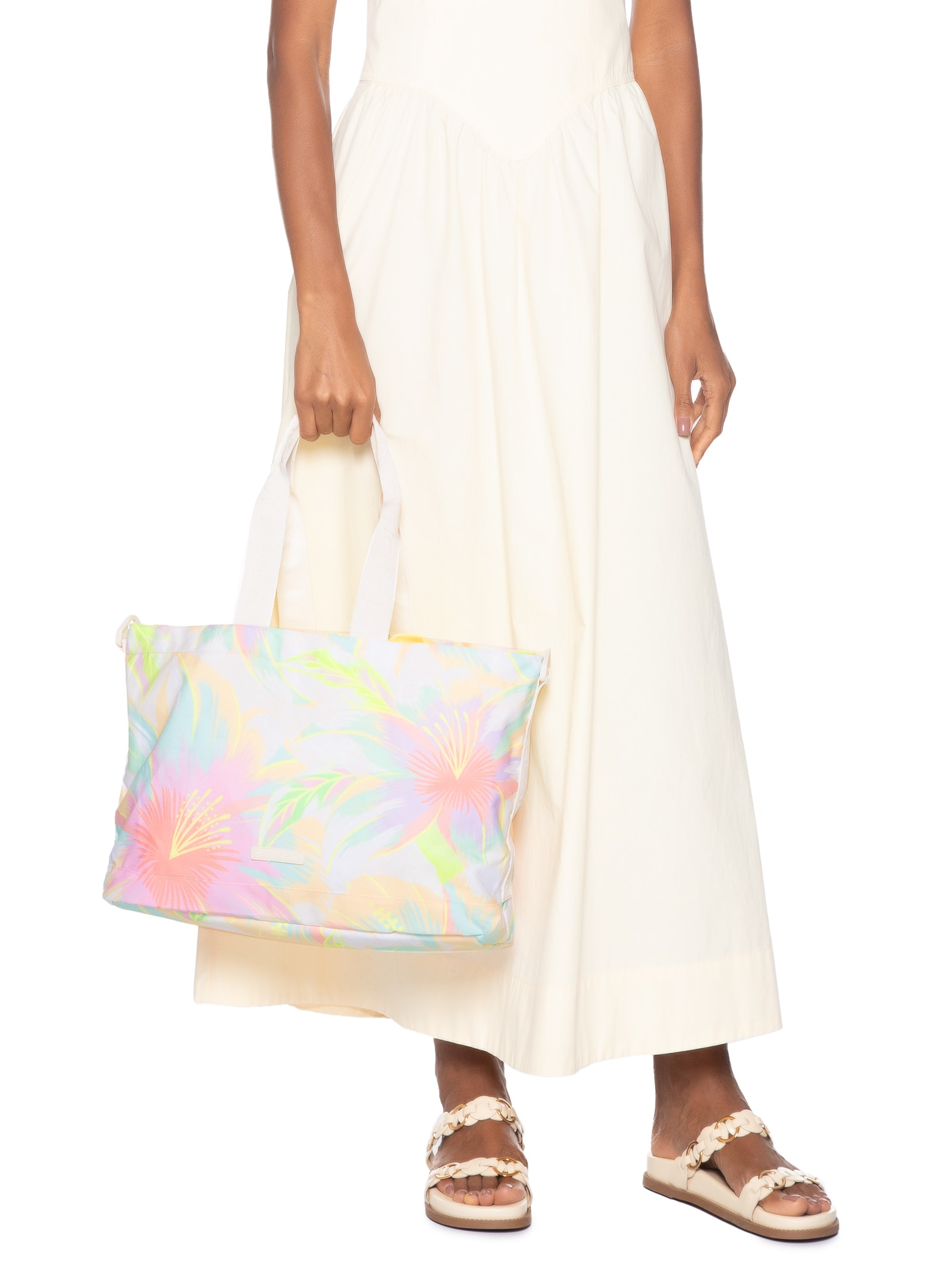 Bolsa Feminina Carioca Chita Bali Branco Farm Etc