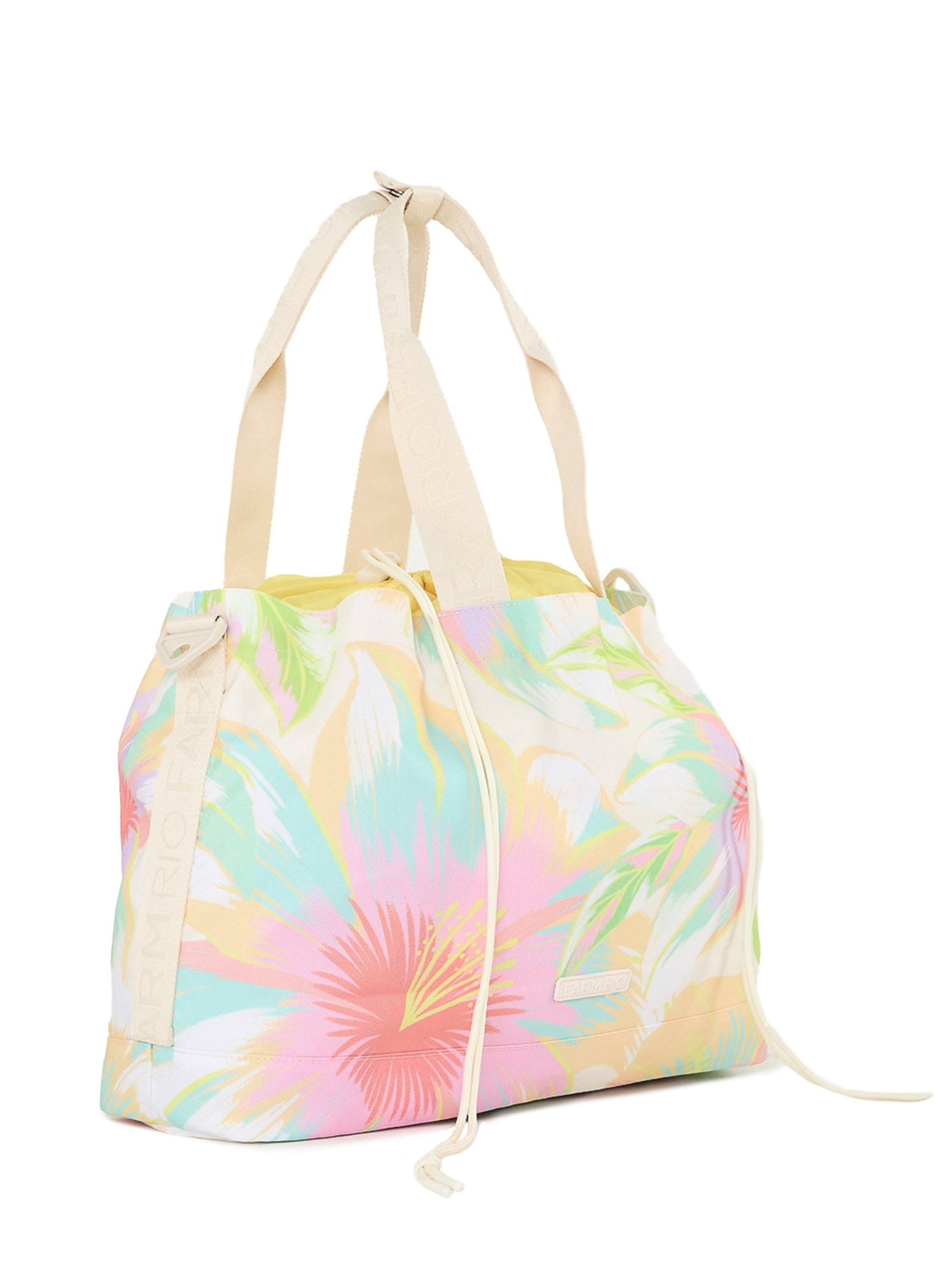 Bolsa Feminina Carioca Chita Bali Branco Farm Etc