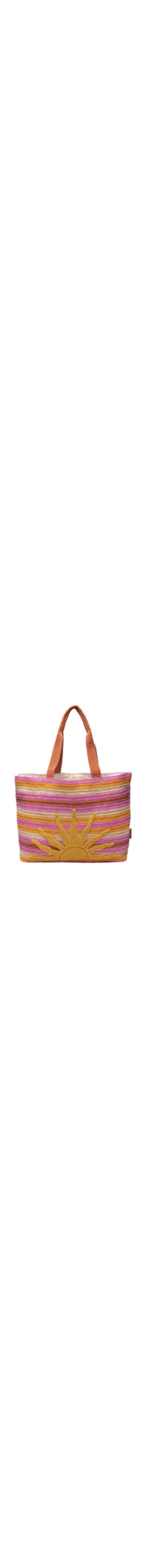 Bolsa Feminina Carioca Floral Lee Artesanal - Laranja
