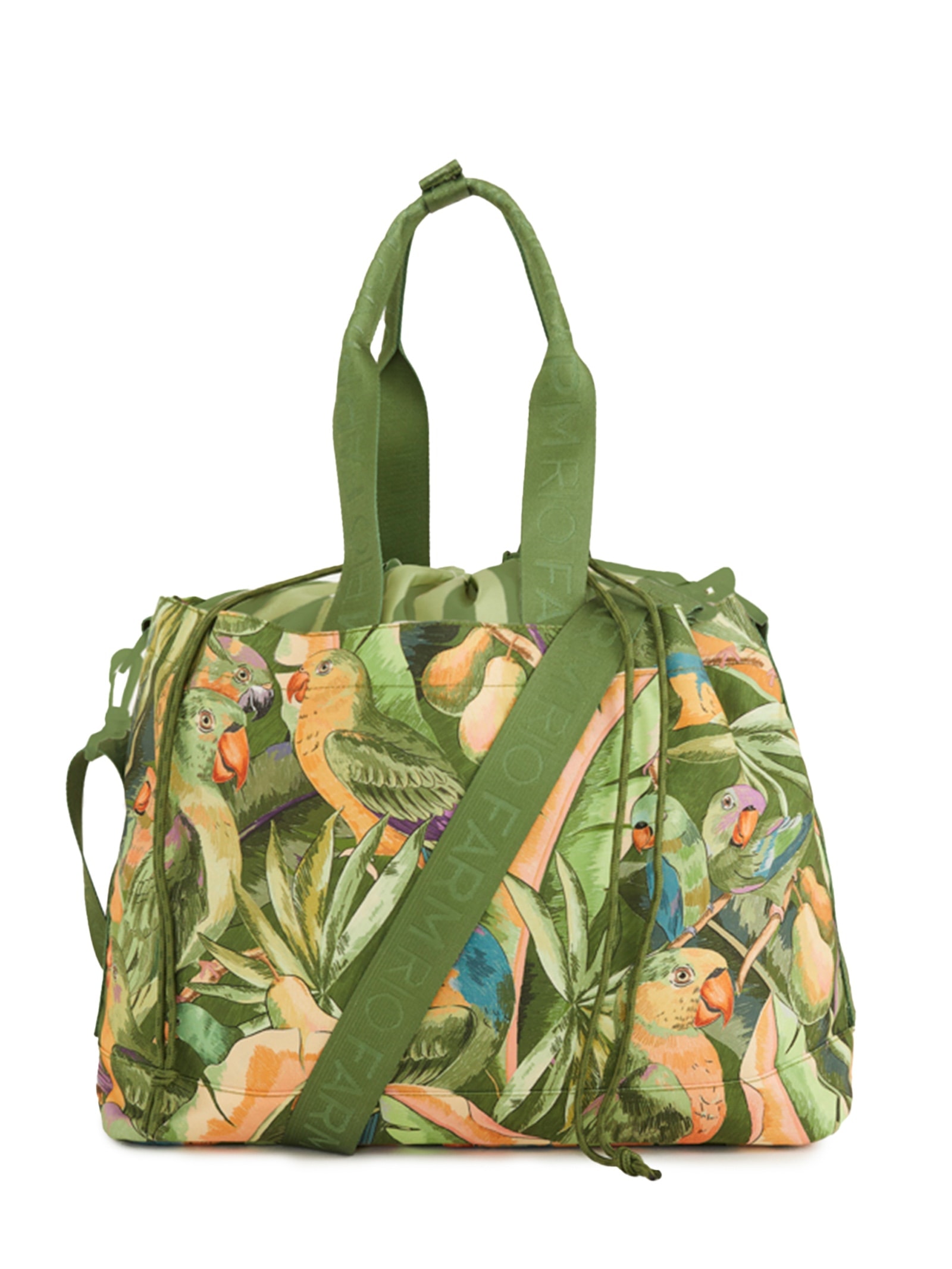 Bolsa Feminina Carioca Floresta Passarinho Verde Farm Etc