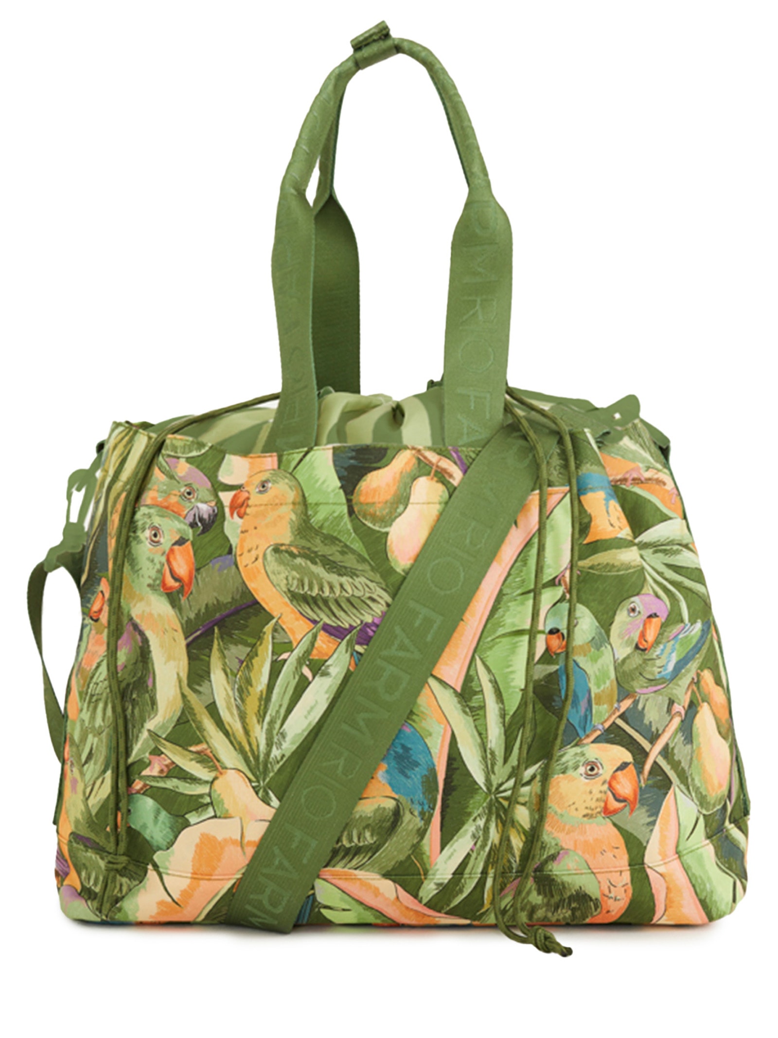 Bolsa Feminina Carioca Floresta Passarinho Verde Farm Etc