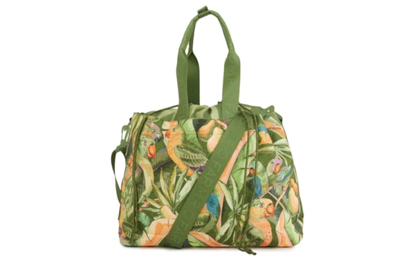 Bolsa Feminina Carioca Floresta Passarinho - Verde