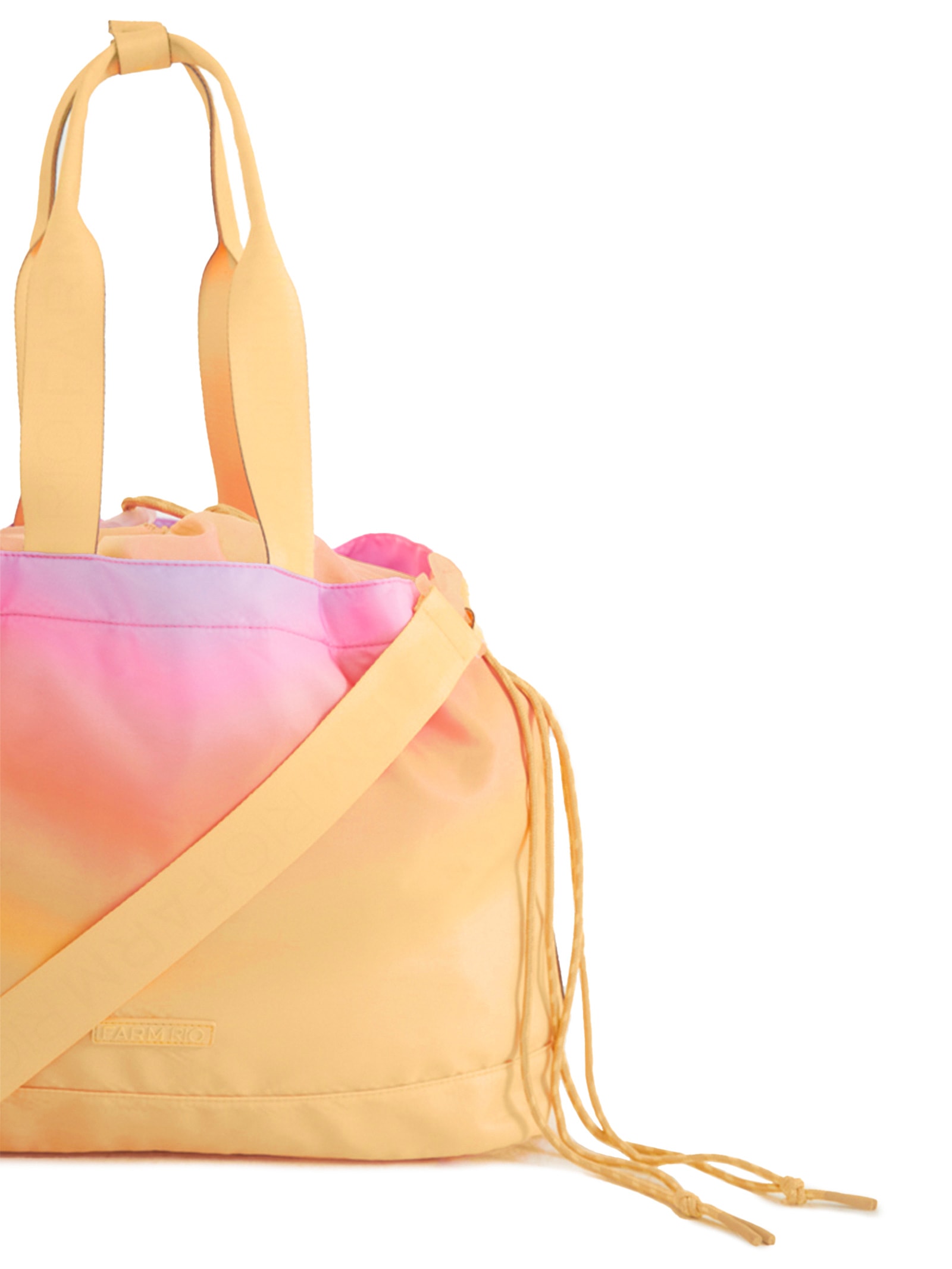 Bolsa Feminina Carioca Marau Degradê Amarelo Farm Etc