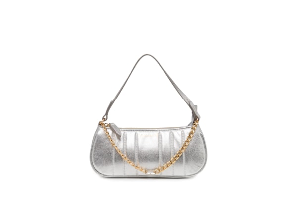 Bolsa Feminina Cascais Metal - Prateado