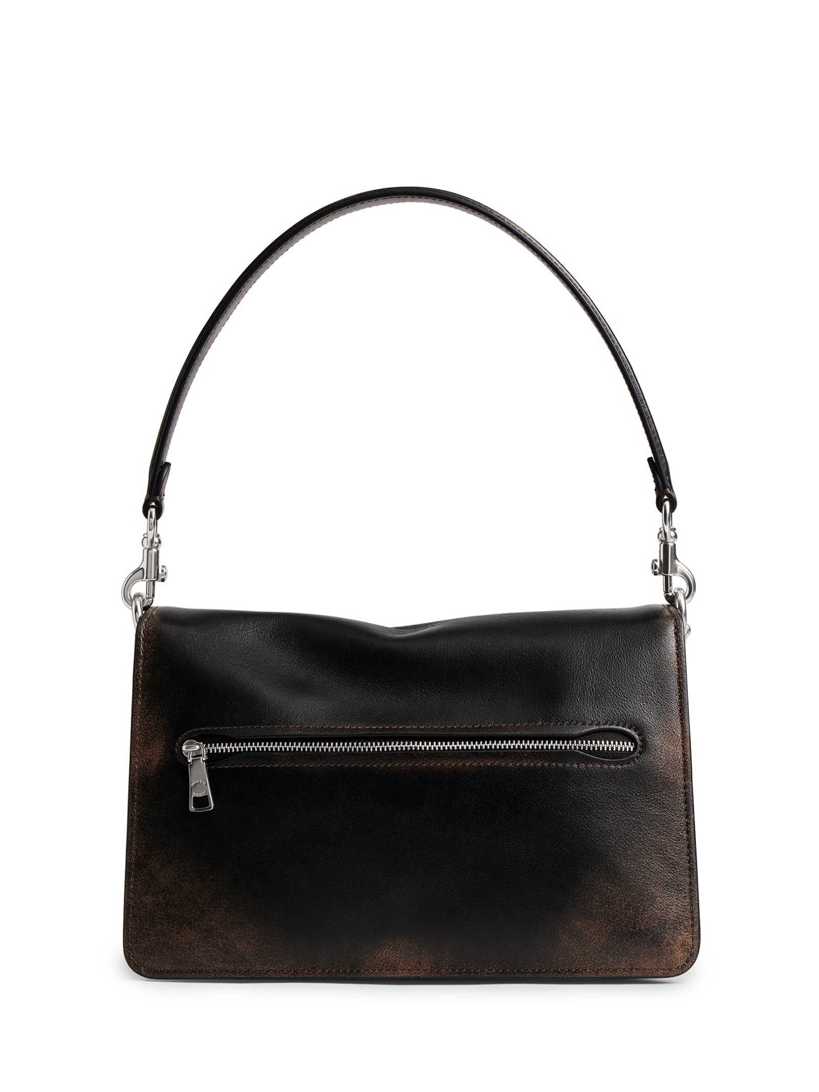 Bolsa Feminina Chain Tabby Shoulder Loved Leather Preto Coach
