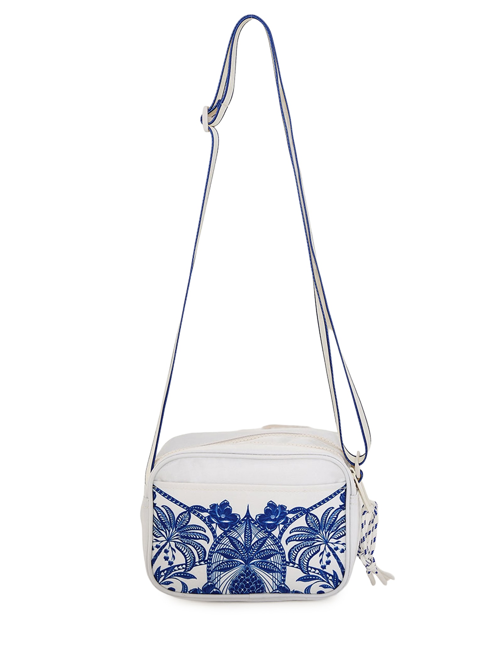 Bolsa Feminina Chamego Coqueiro De Flor Branco Farm Etc
