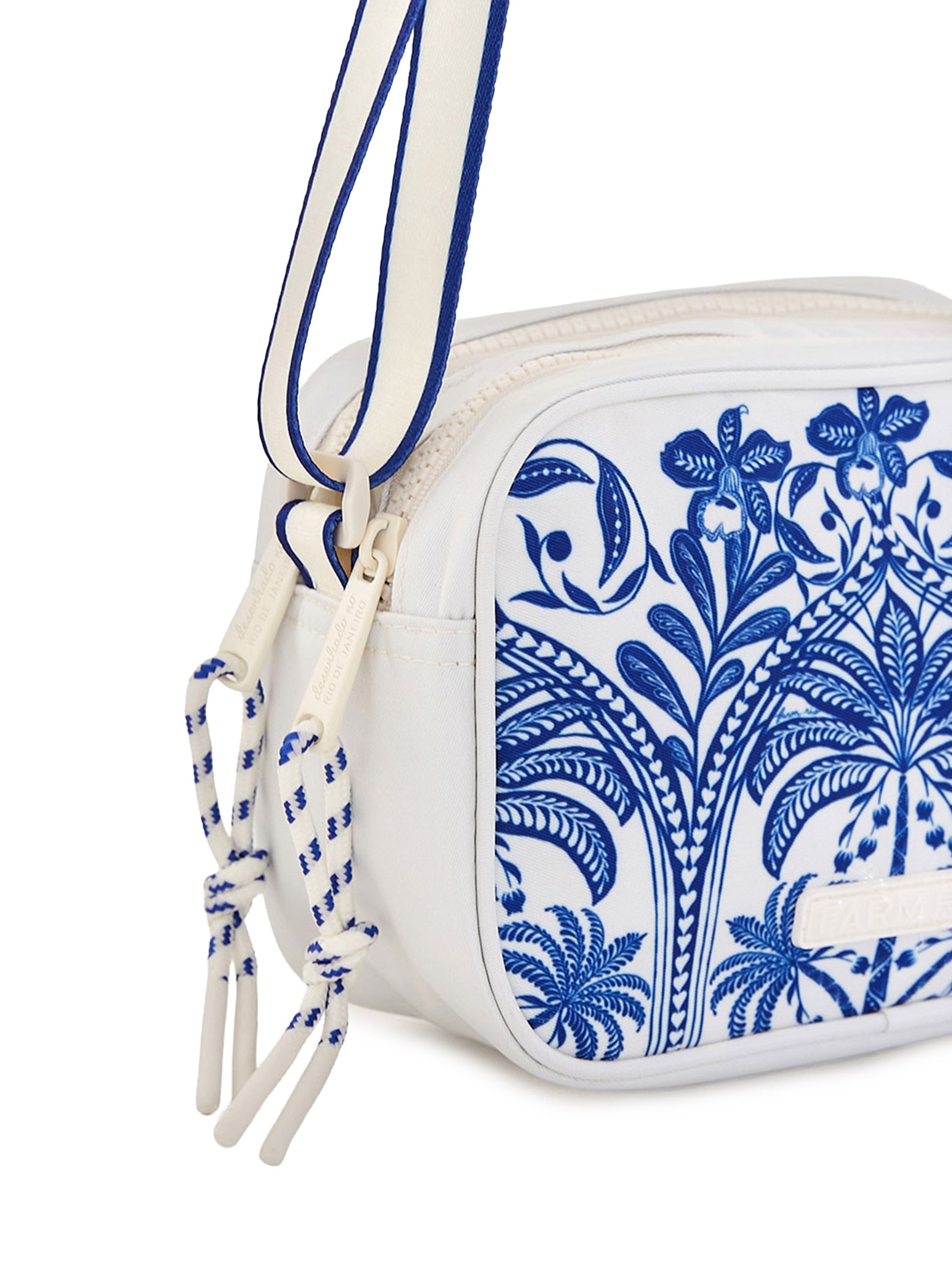 Bolsa Feminina Chamego Coqueiro De Flor Branco Farm Etc