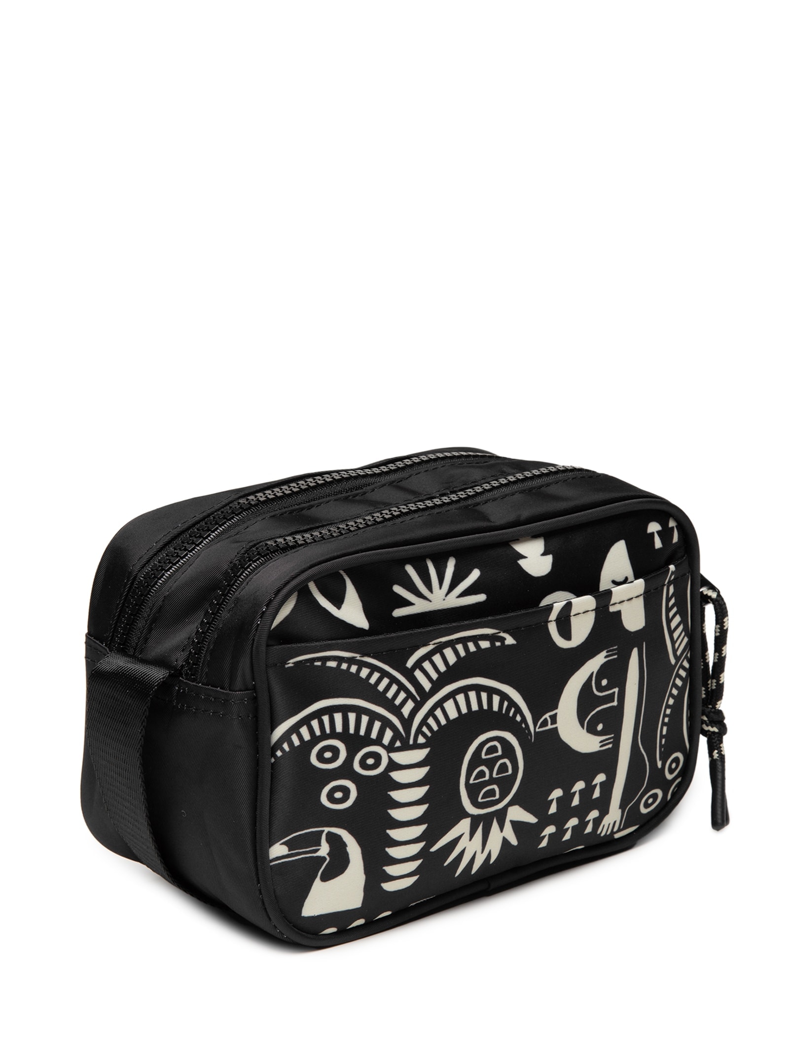 Bolsa Feminina Chamego Lenço Tropicano Preto Farm Etc