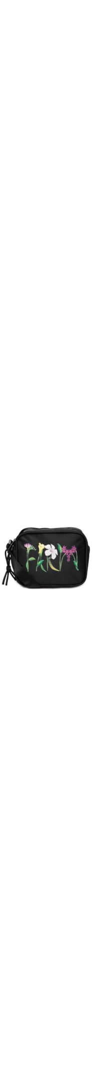 Bolsa Feminina Chamego Romance Em Flor - Preto
