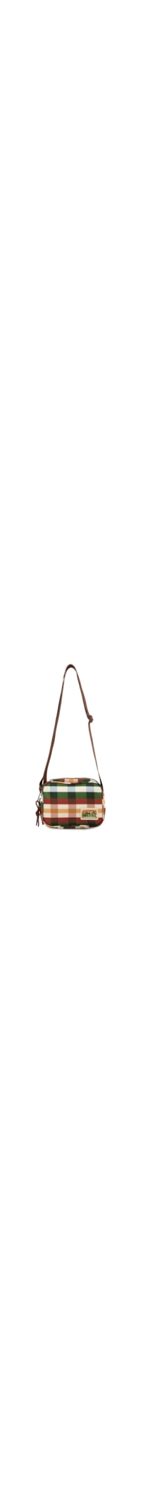 Bolsa Feminina Chamego Xadrez Multi - Marrom