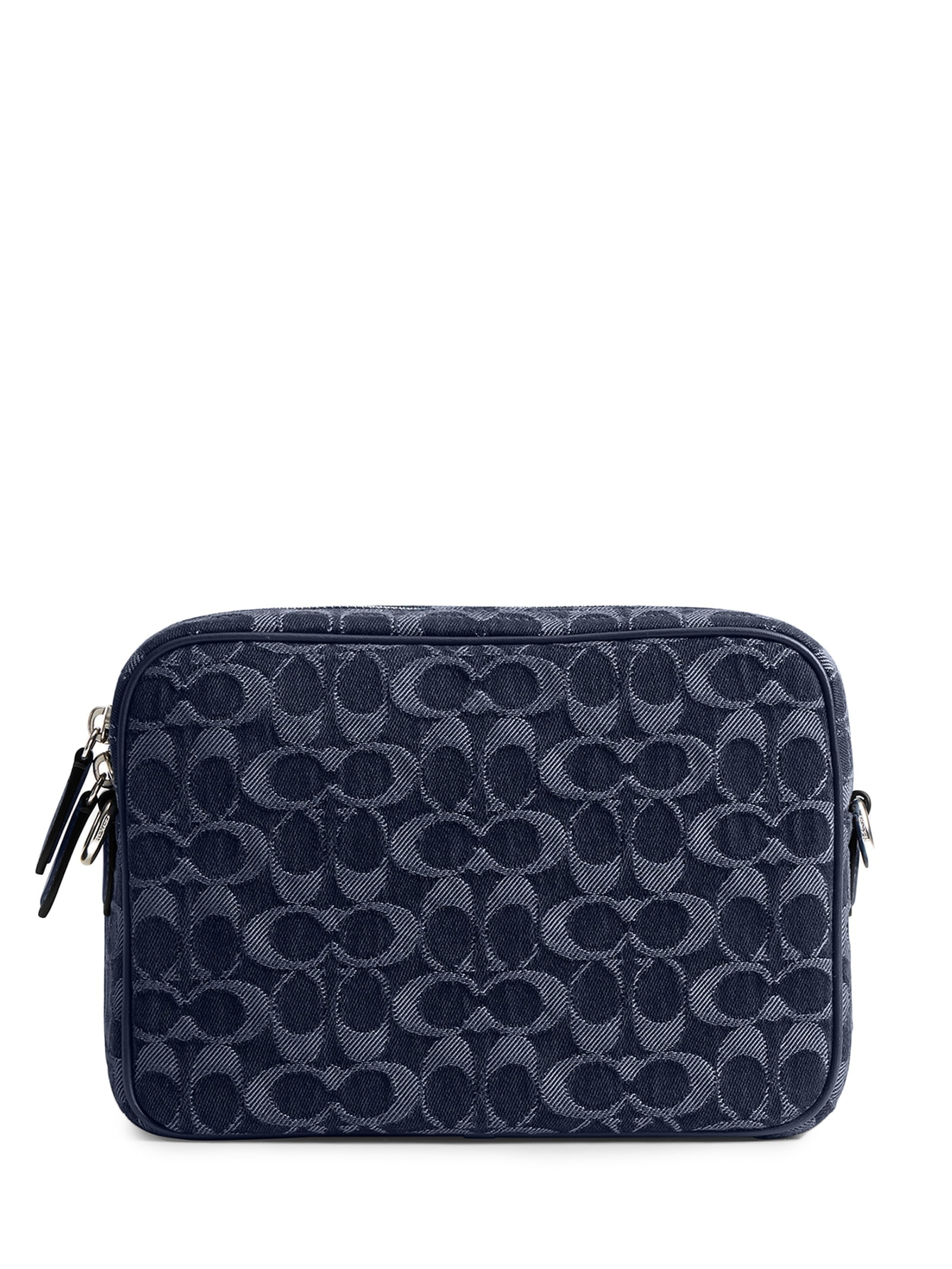 Coach - Bolsa Feminina Charter Flap Crossbody 24 Signature Denim