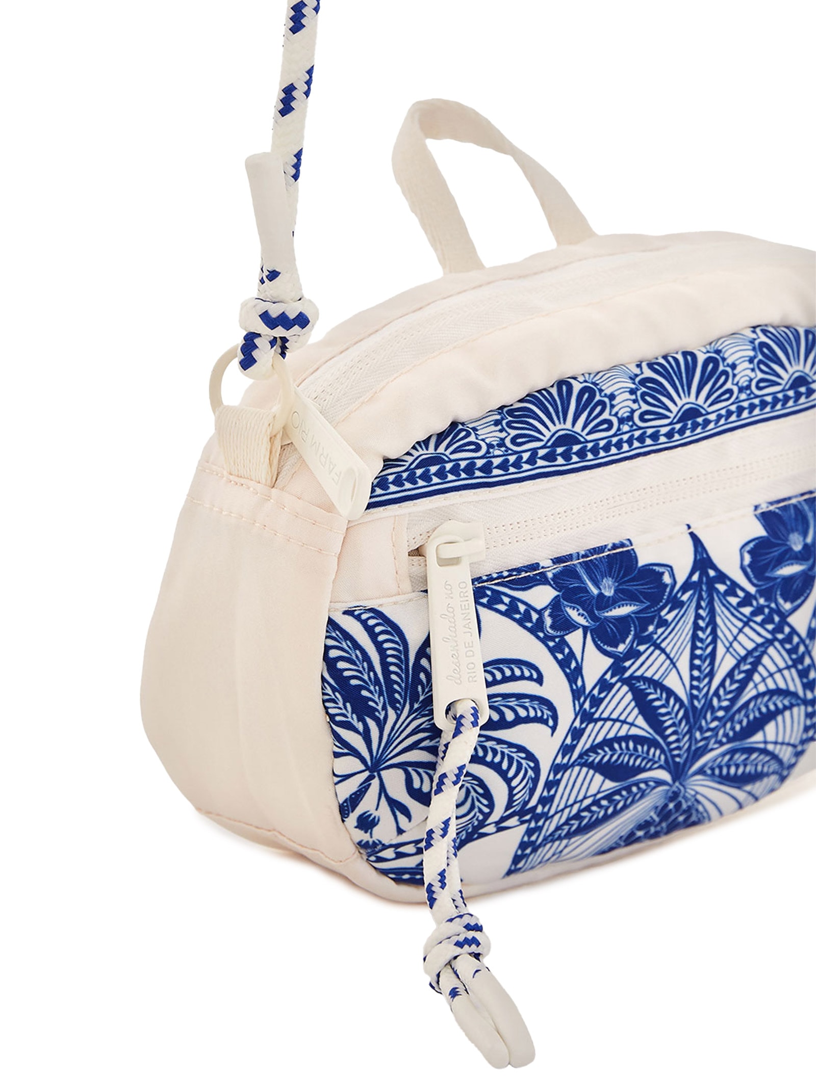 Bolsa Feminina Chuchu Coqueiro De Flor Branco Farm Etc