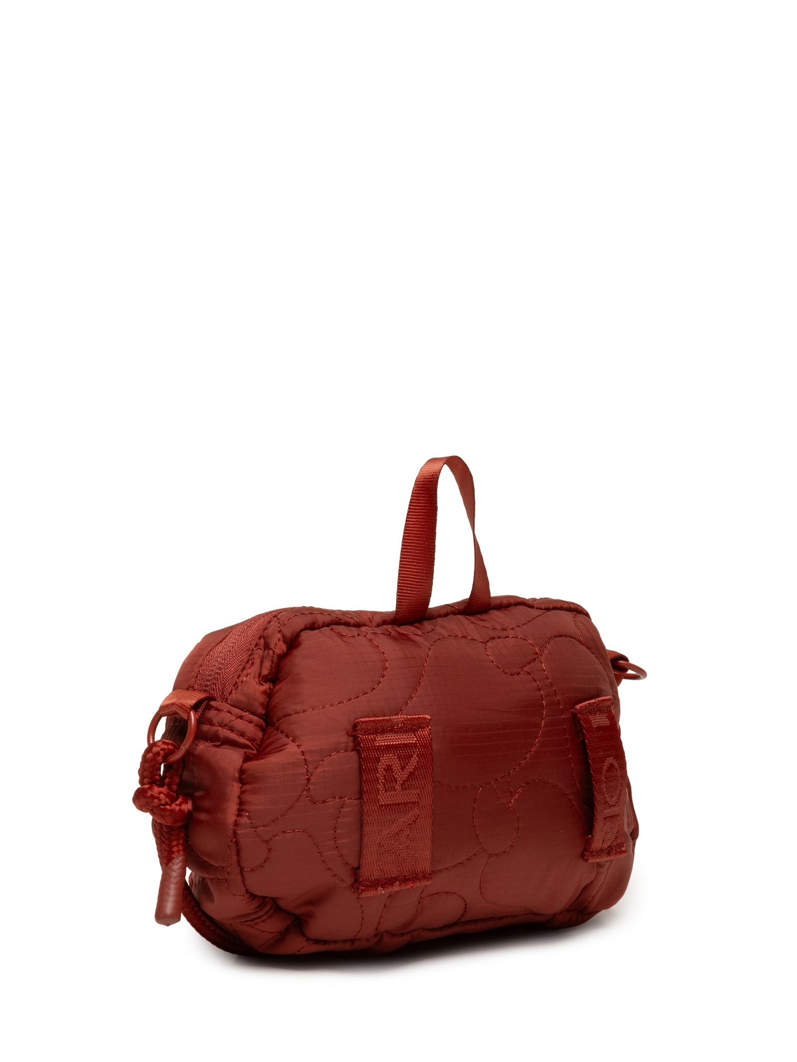 Bolsa Feminina Chuchu Gráfico Tropi Puffer Vermelho Farm Etc
