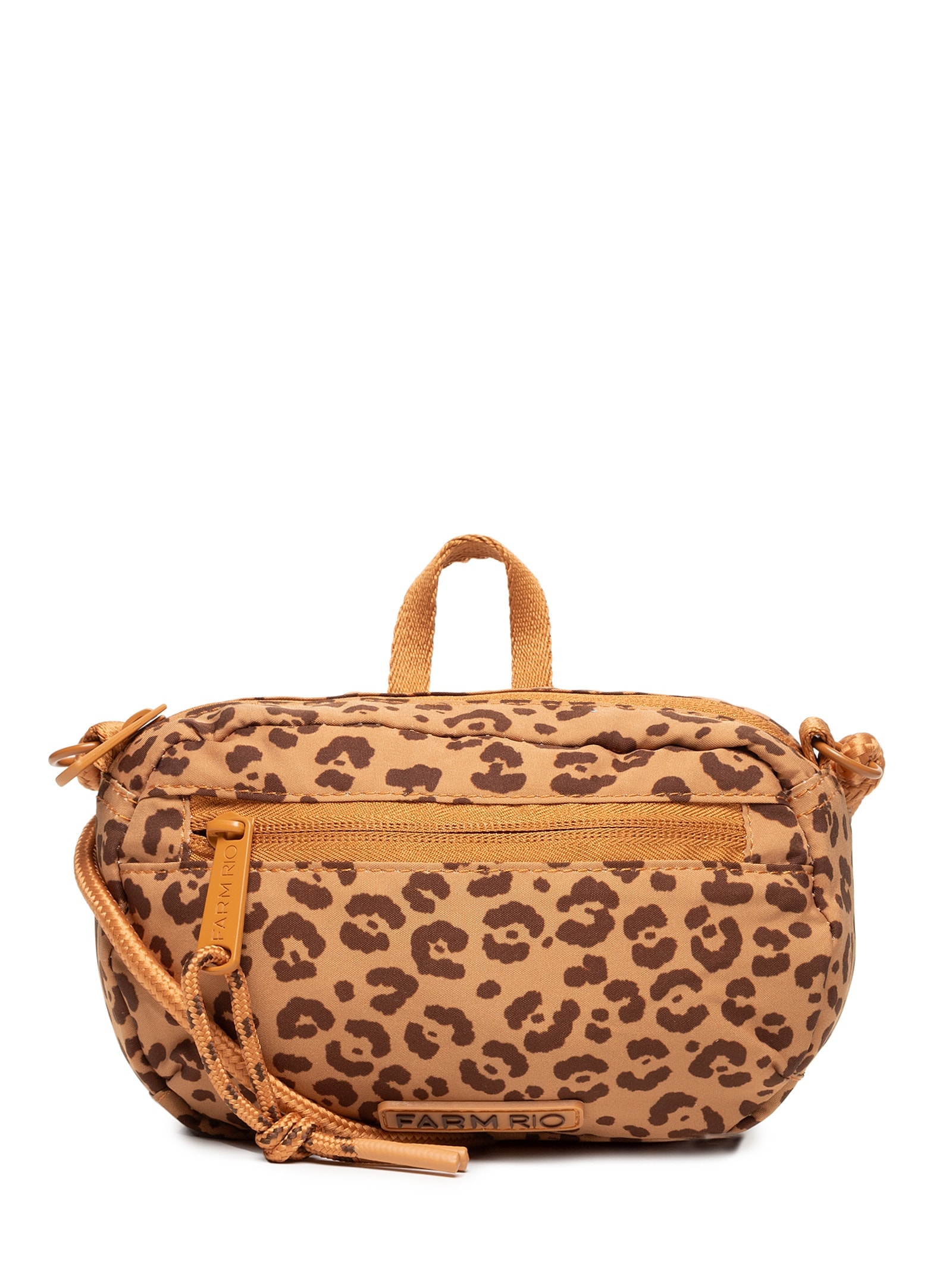 Bolsa Feminina Chuchu Onça Bicolor Marrom Farm Etc