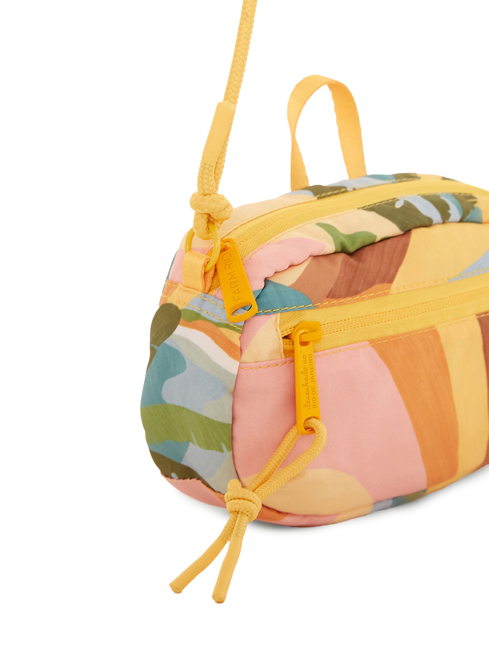 Bolsa Feminina Chuchu Paisagem Carioca Amarelo Farm Etc