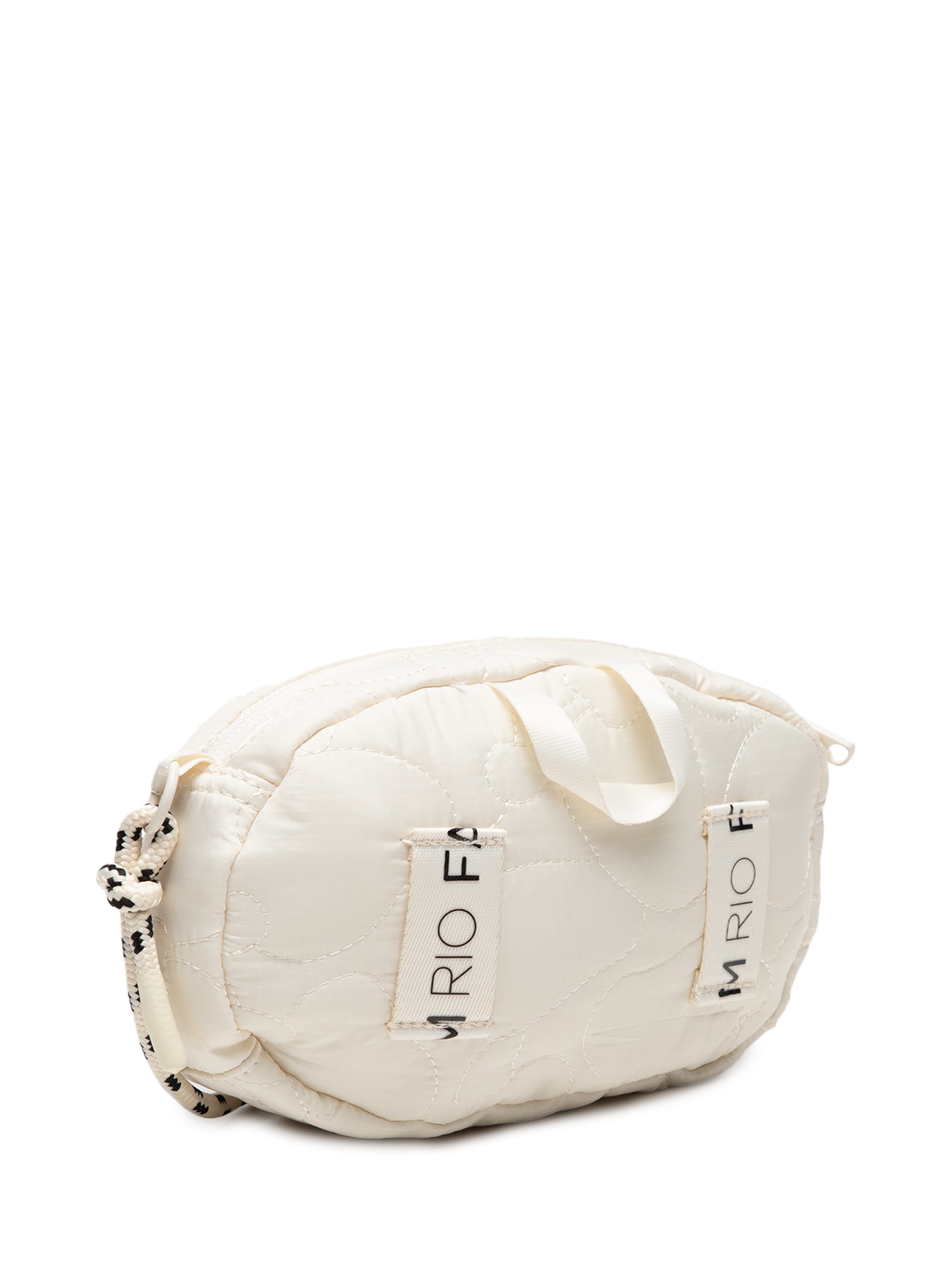 Bolsa Feminina Chuchu Puffer Amarelo Branco - Main Image