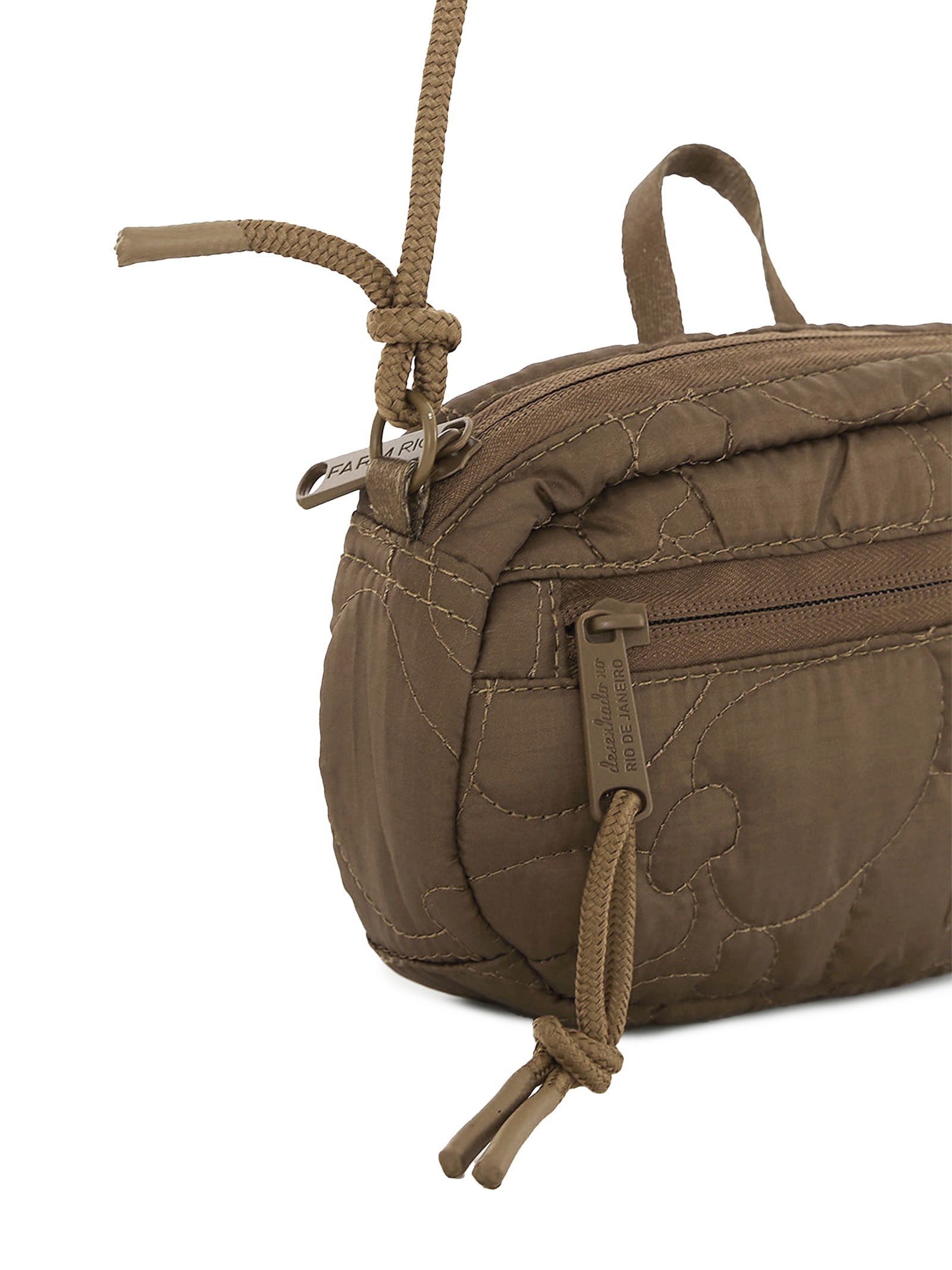 Bolsa Feminina Chuchu Terra Marrom Farm Etc