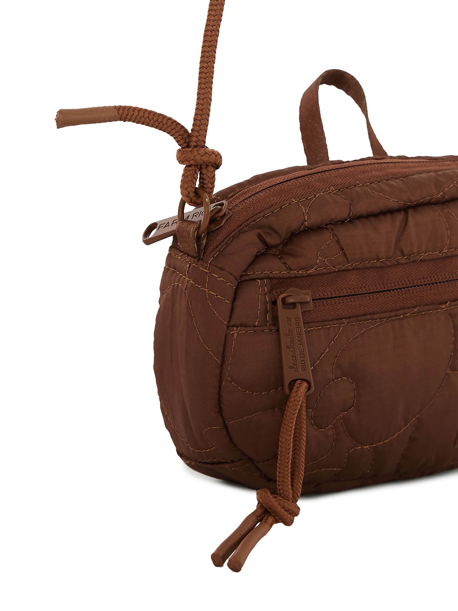 Bolsa Feminina Chuchu Terra Marrom Farm Etc