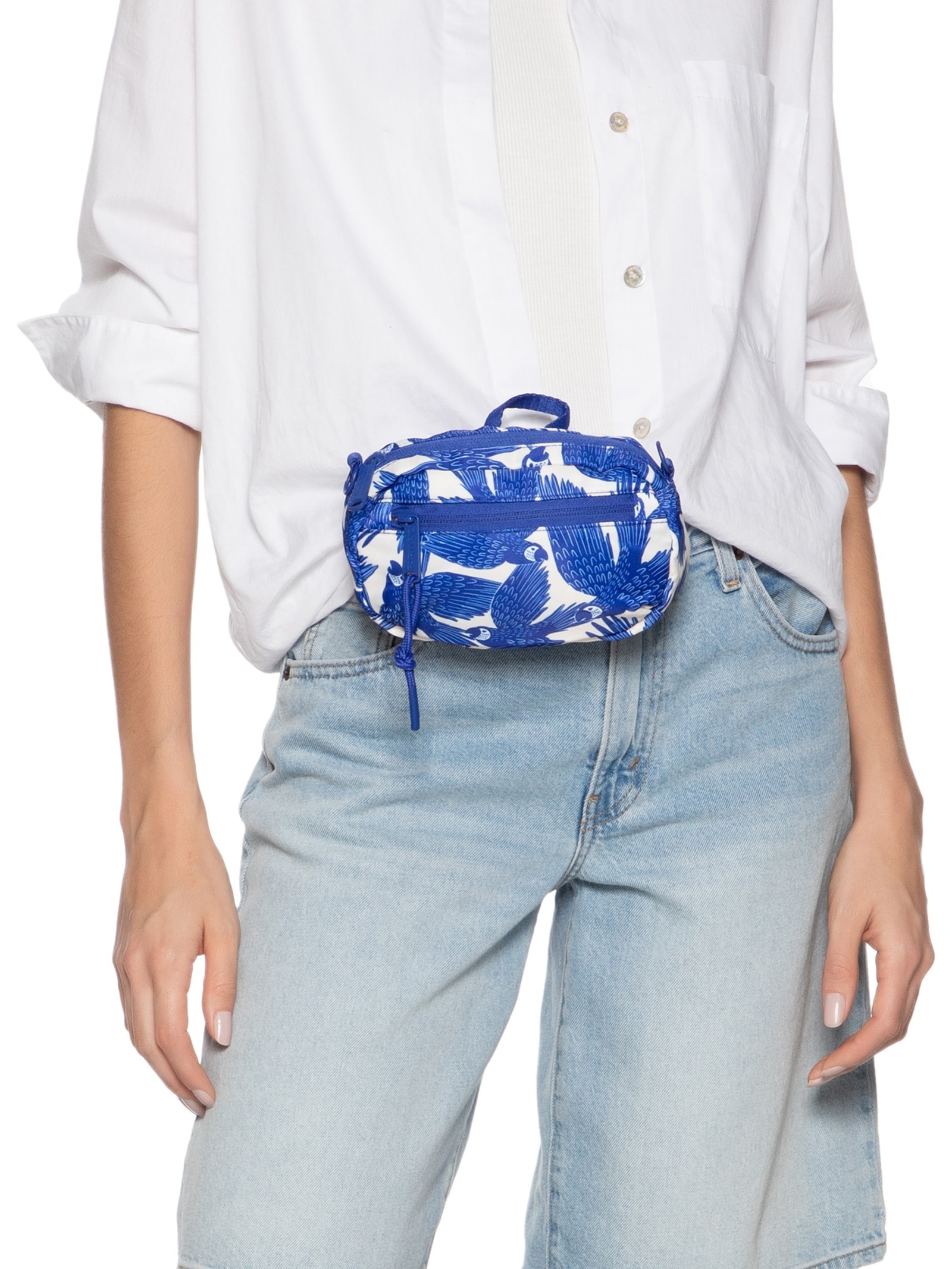 Bolsa Feminina Chuchu Voo Das Araras Azul Farm Etc