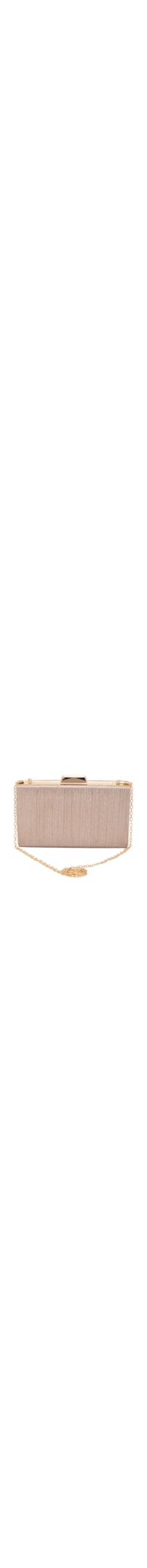 Bolsa Feminina Clutch Brilho - Dourado