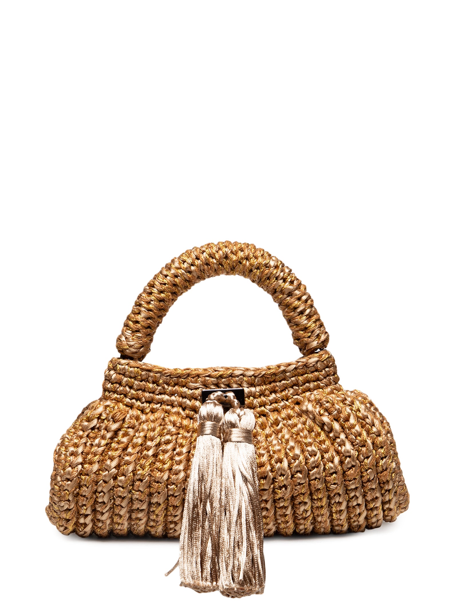 Bolsa Feminina Clutch Cantiga Bege Catarina Mina