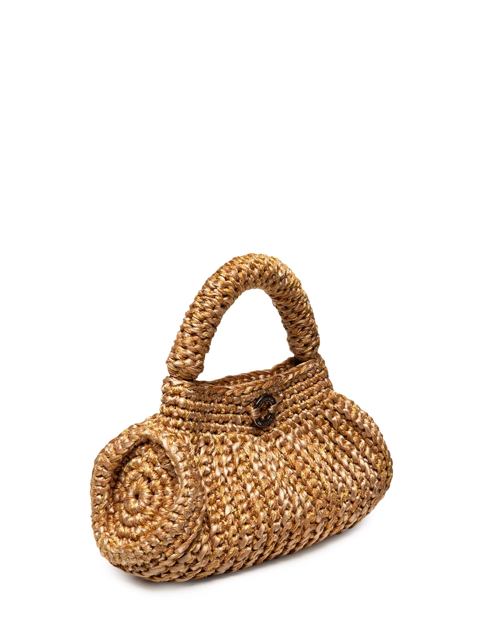 Bolsa Feminina Clutch Cantiga Bege Catarina Mina