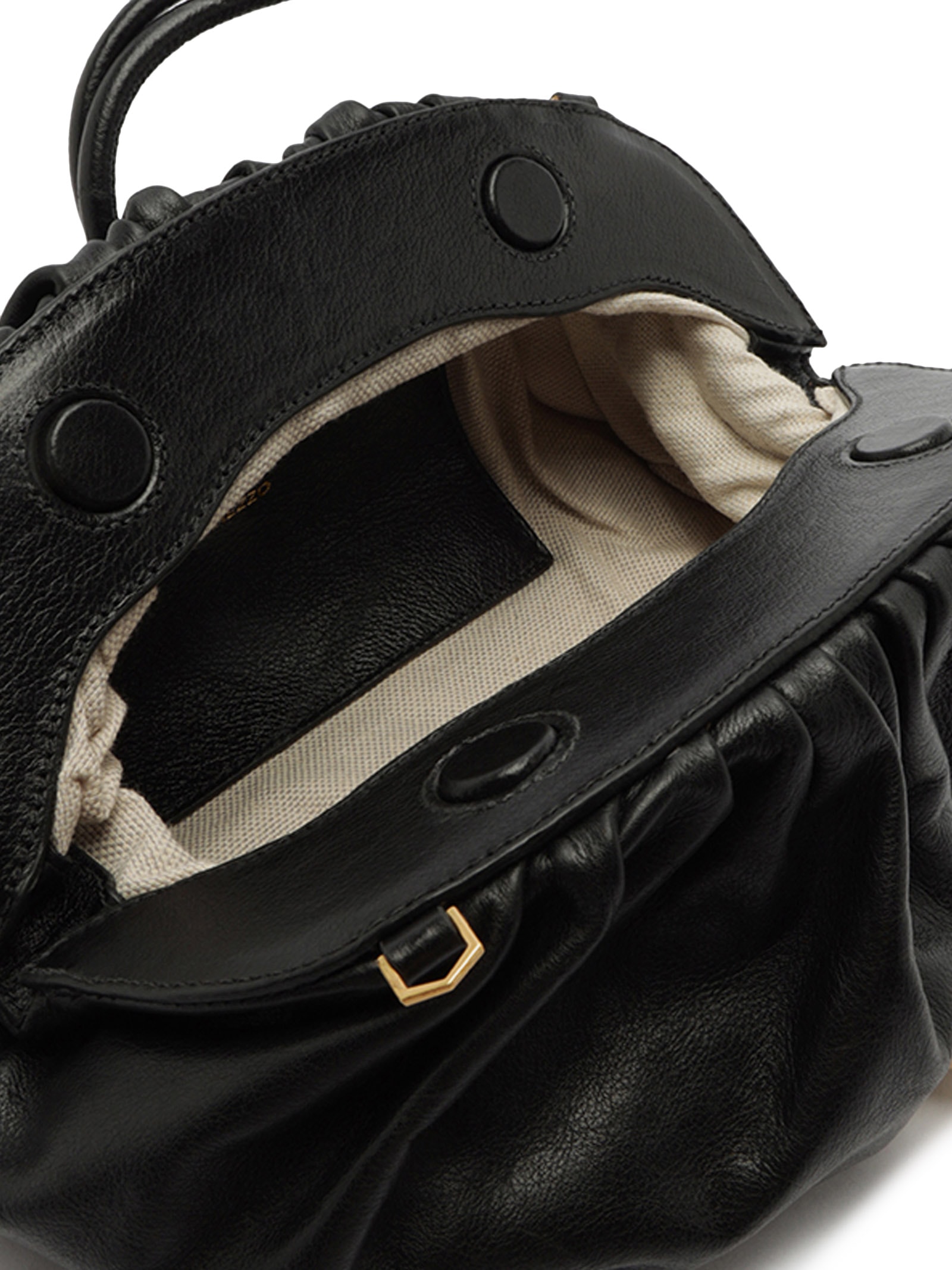Bolsa Feminina Clutch de Couro Média com Corrente – Preto Arezzo