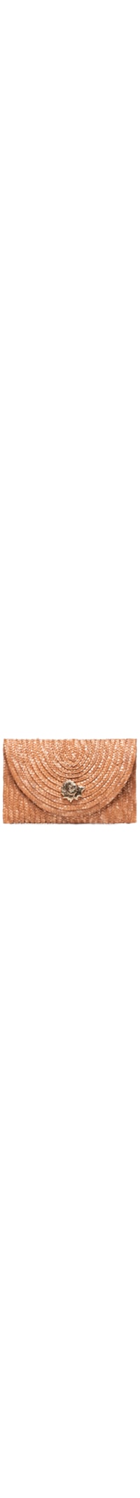 Bolsa Feminina Clutch Julia Concha Natural - Bege