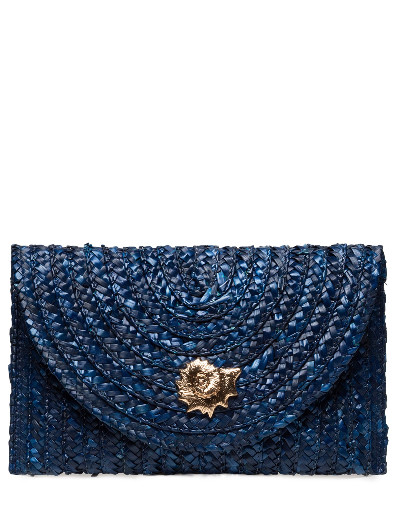 Bolsa Feminina Clutch Julia Concha Navy Azul Le Lis