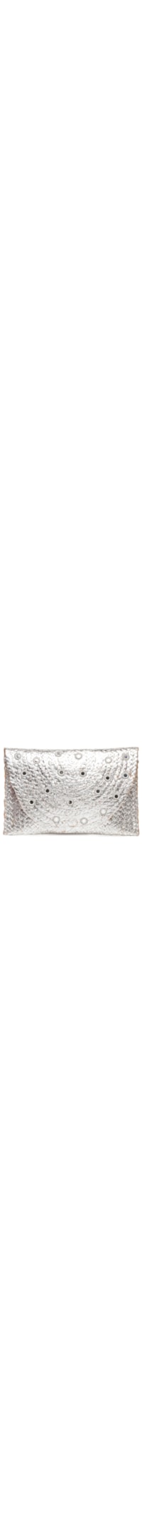 Bolsa Feminina Clutch Liana Mirror Silver - Prateado