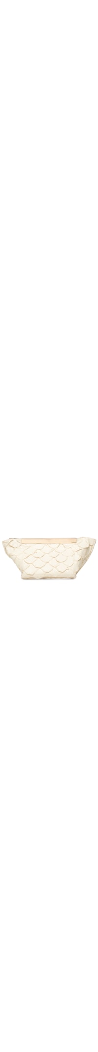 Bolsa Feminina Clutch Pirarucu Ité - Branco
