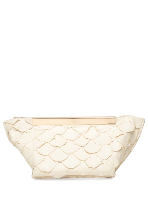 Bolsa Feminina Clutch Pirarucu Ité – Branco