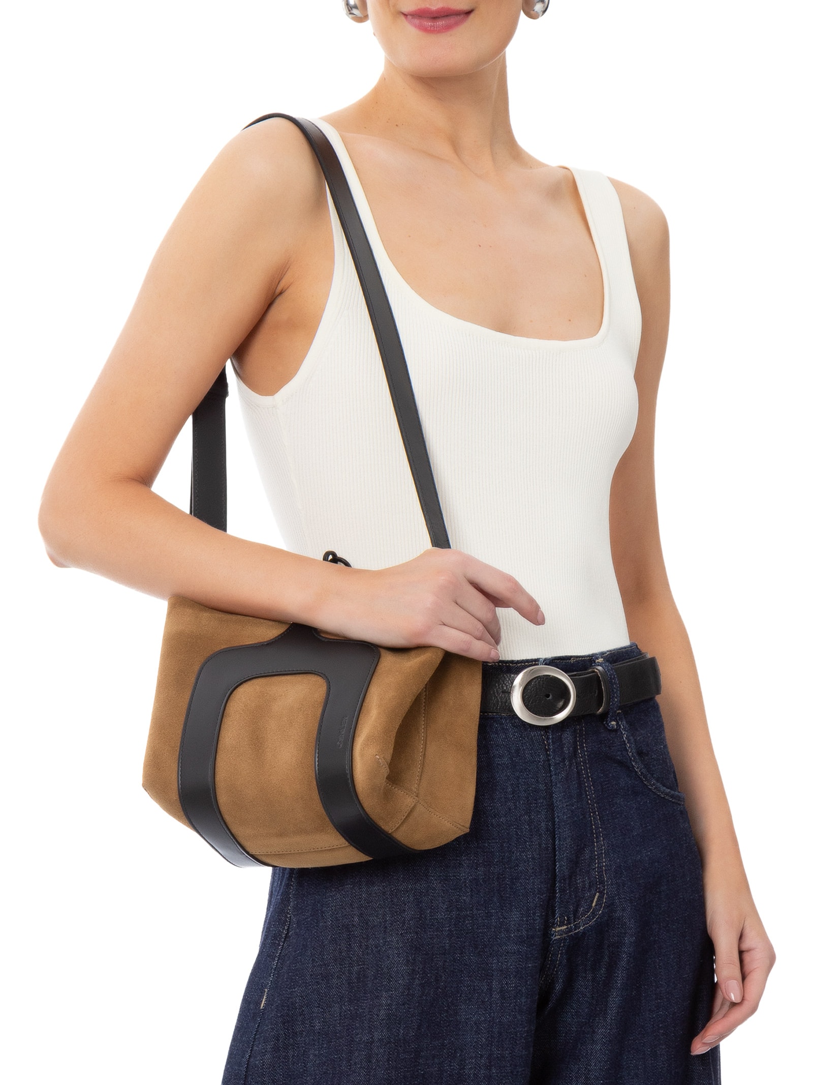 Bolsa Feminina Couro Calçadão Marrom Osklen