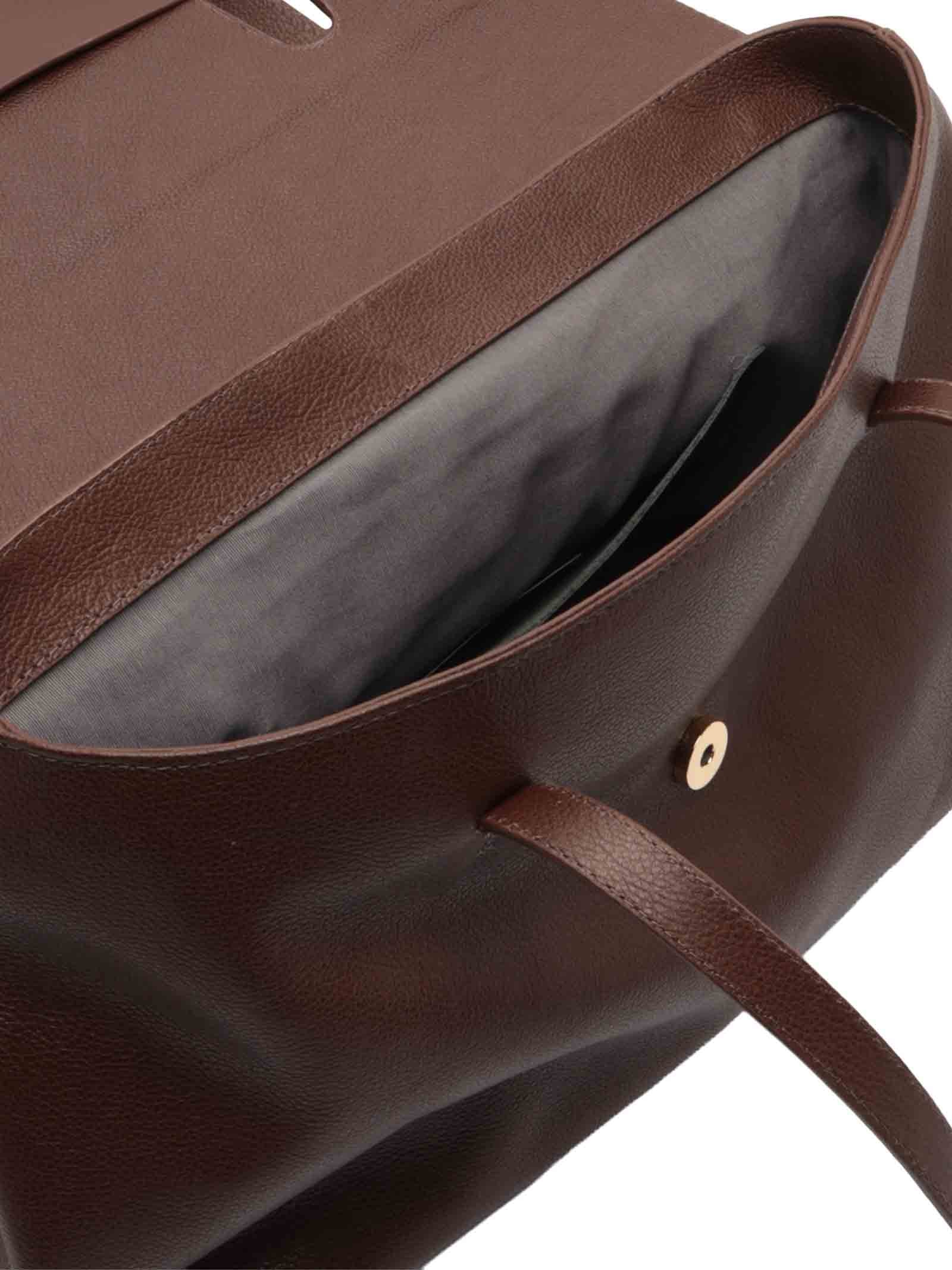 Bolsa Feminina Couro Croco Marrom Arezzo