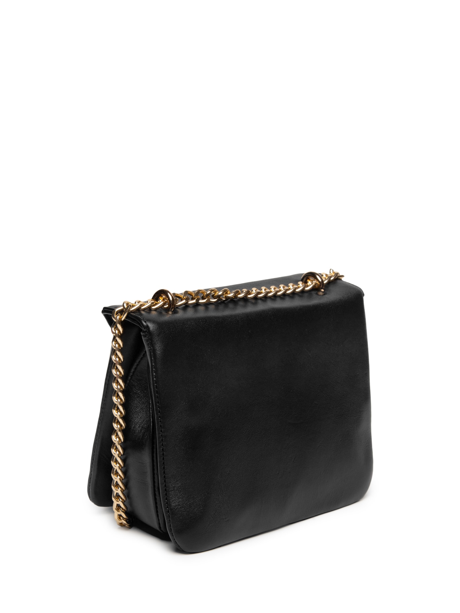 Bolsa Feminina Couro Média Preto Carrano