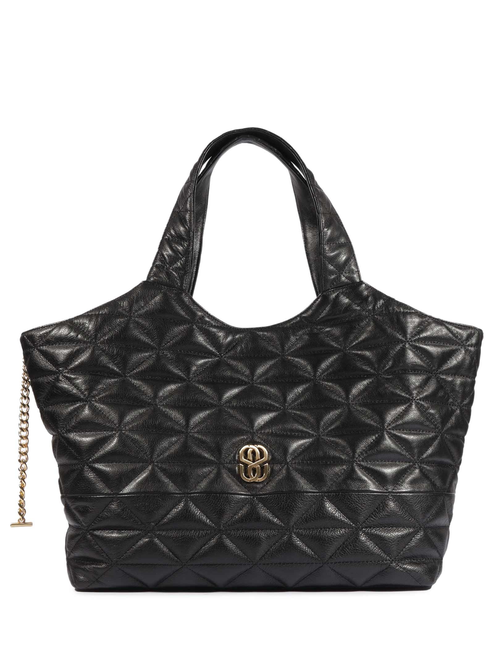 Bolsa Feminina Couro Média Preto Schutz