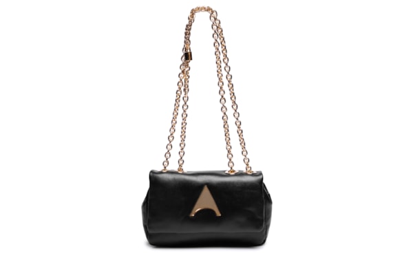 Bolsa Feminina Couro Pequena - Preto
