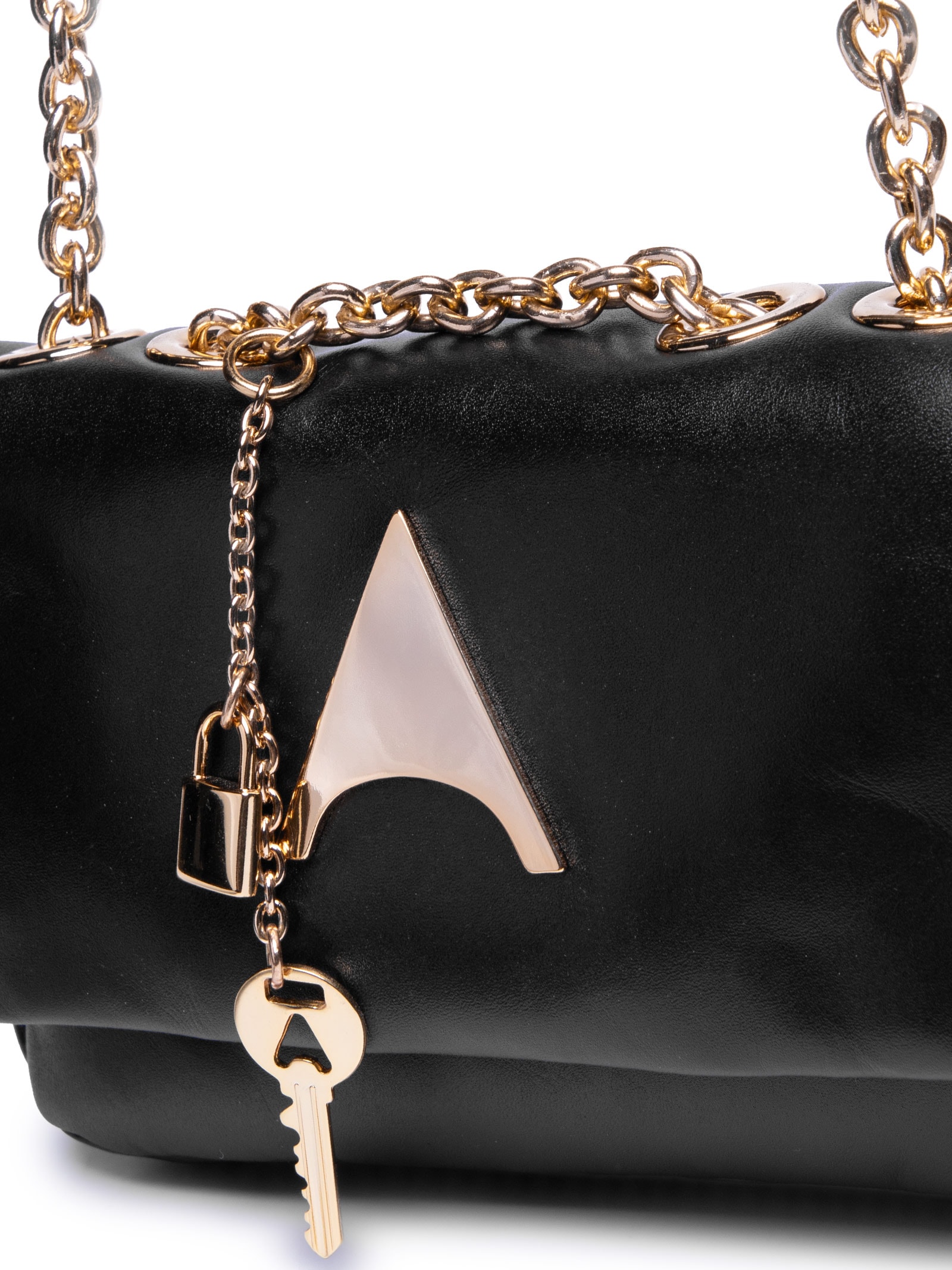 Bolsa Feminina Couro Pequena Preto Carrano