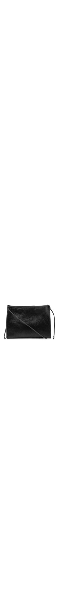 Bolsa Feminina Couro Simples - Preto