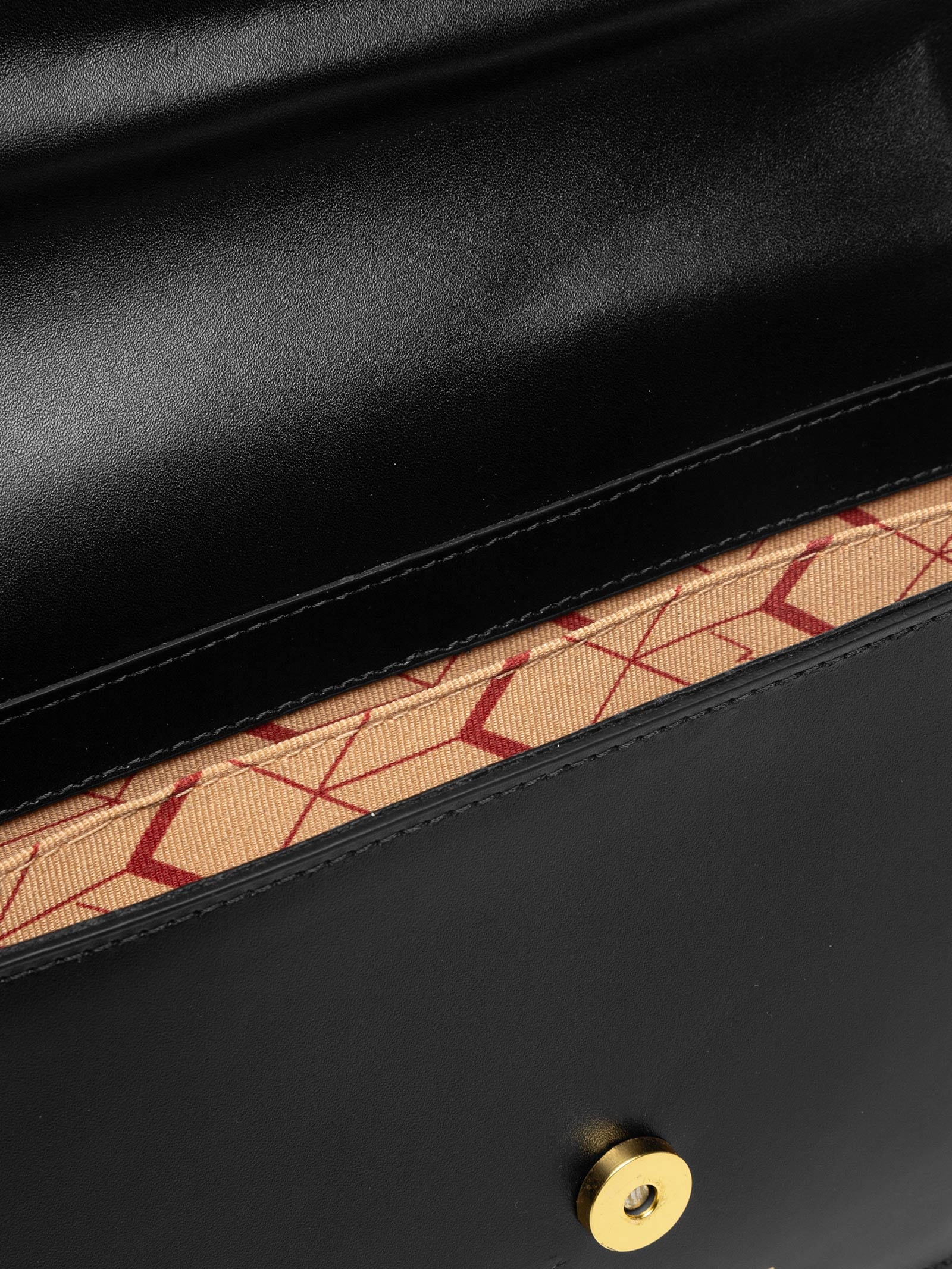 Bolsa Feminina Couro Verona Preto Luiza Barcelos