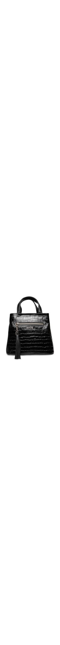 Bolsa Feminina Croco - Preto