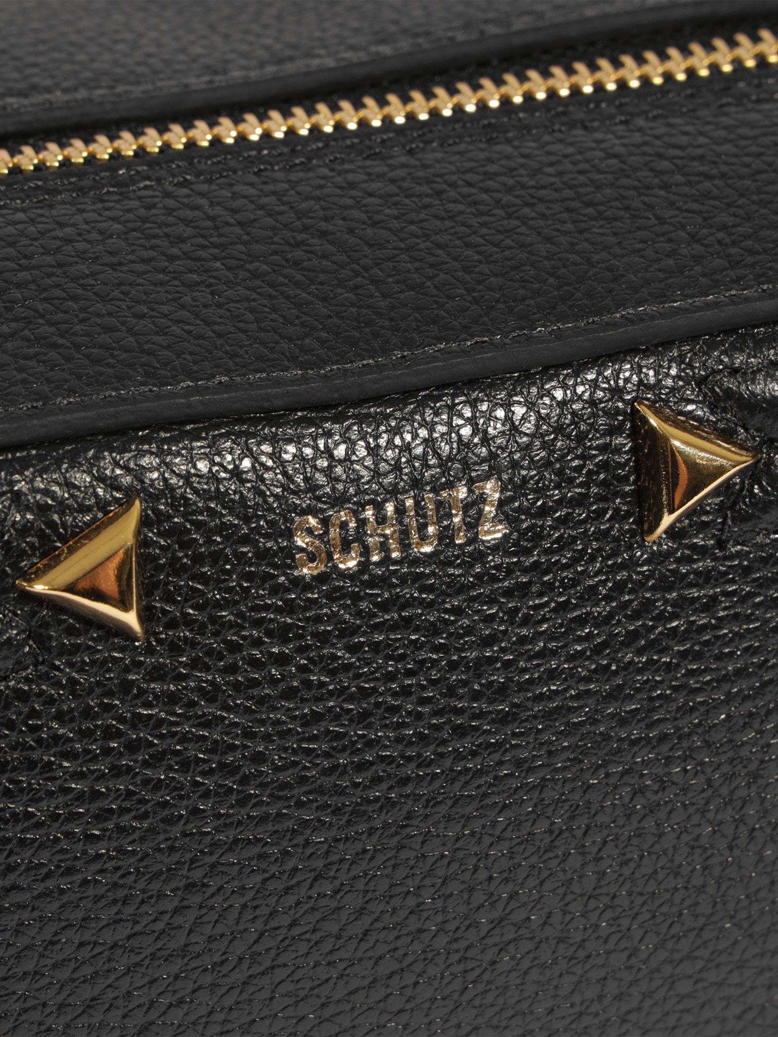 Bolsa Feminina Crossbody Betsy Couro Preto Schutz