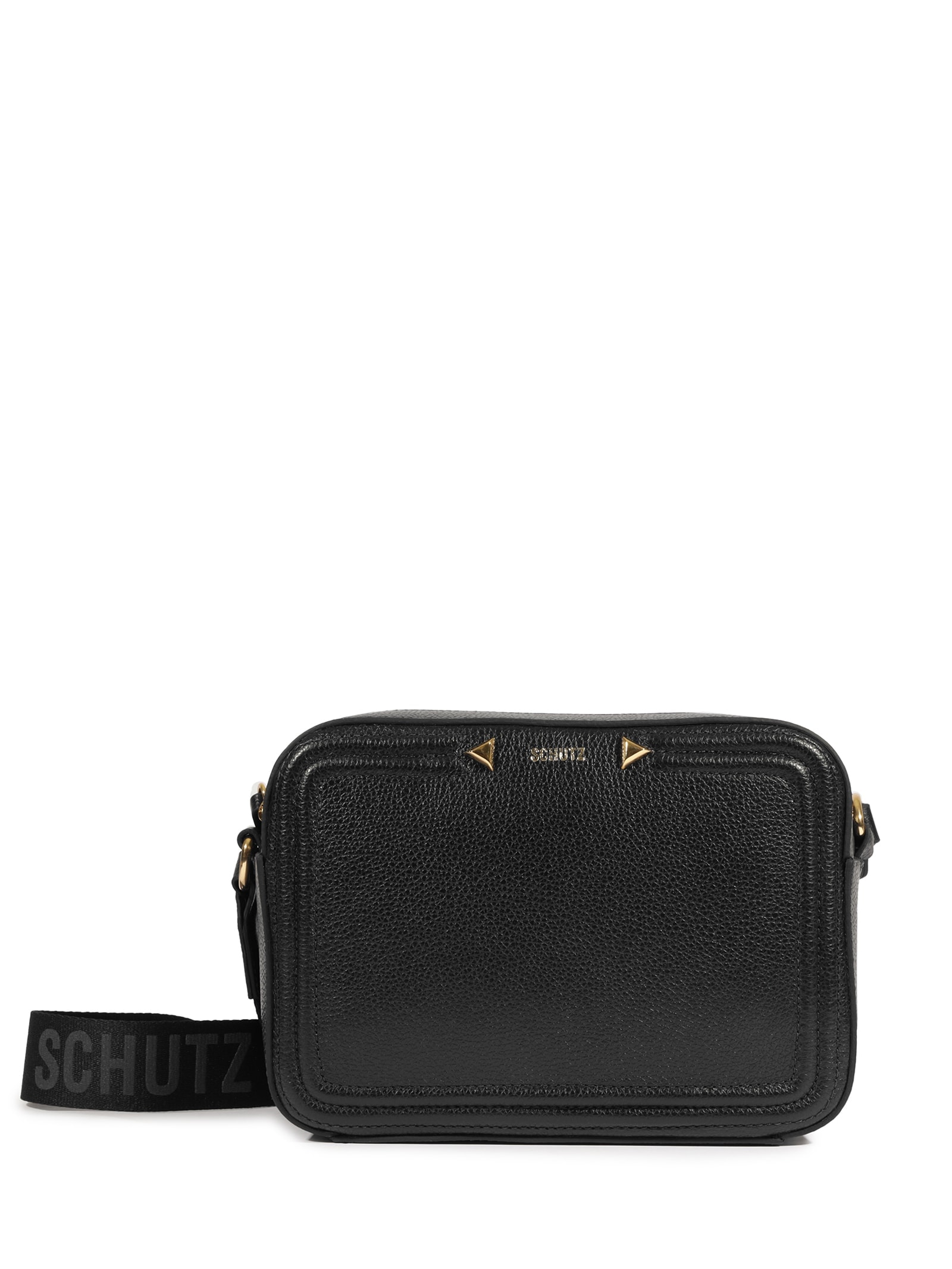 Bolsa Feminina Crossbody Betsy Couro Preto Schutz