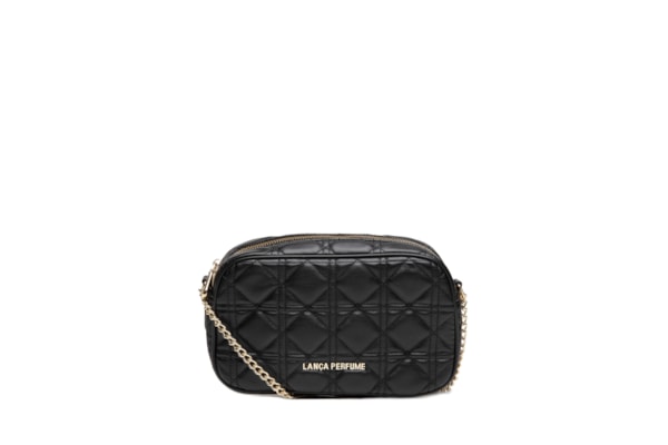 Bolsa Feminina Crossbody Matelassê Pequena - Preto