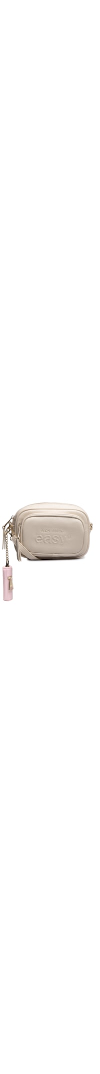 Bolsa Feminina Crossbody Porta Batom Easy - Branco