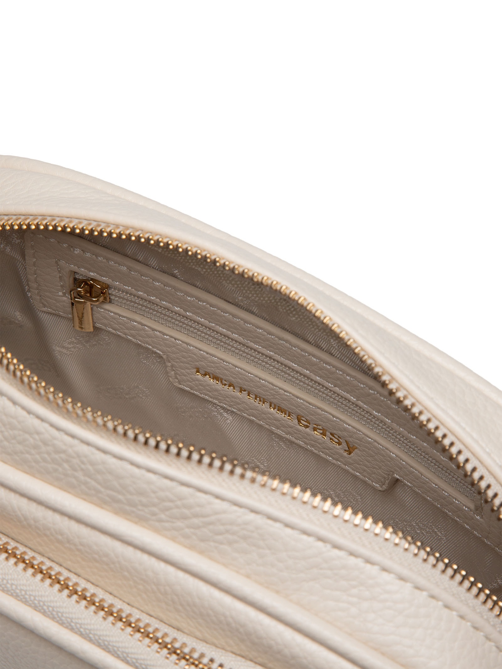 Bolsa Feminina Crossbody Porta Batom Easy Branco Lança Perfume