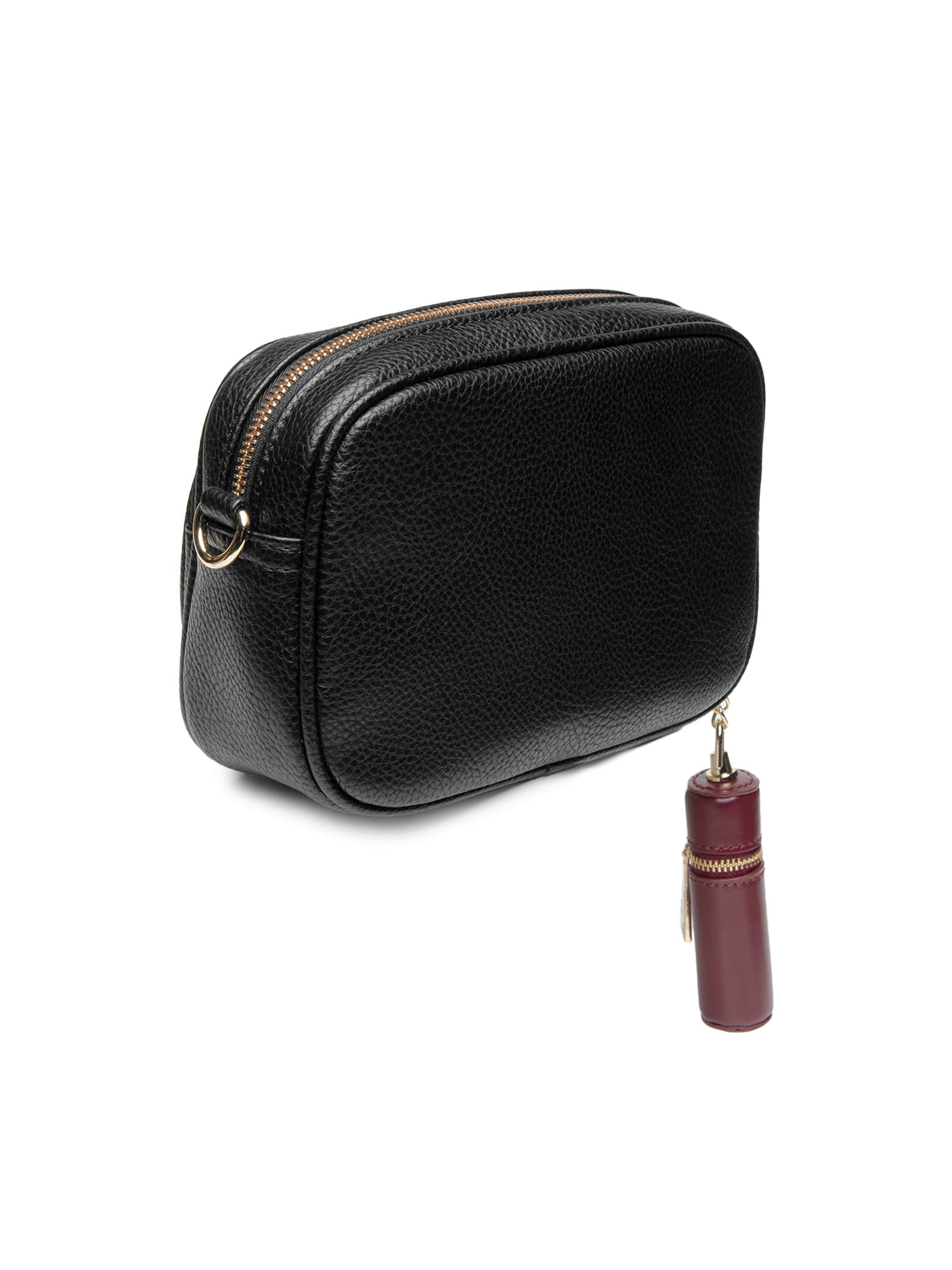 Bolsa Feminina Crossbody Porta Batom Easy Preto Lança Perfume